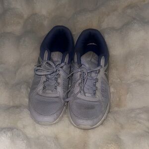 Purple Reebok Athletic Sneakers